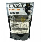 Шарики страйкбольные EXACT 0,20 (5000 шт., белые, 1кг. пакет)